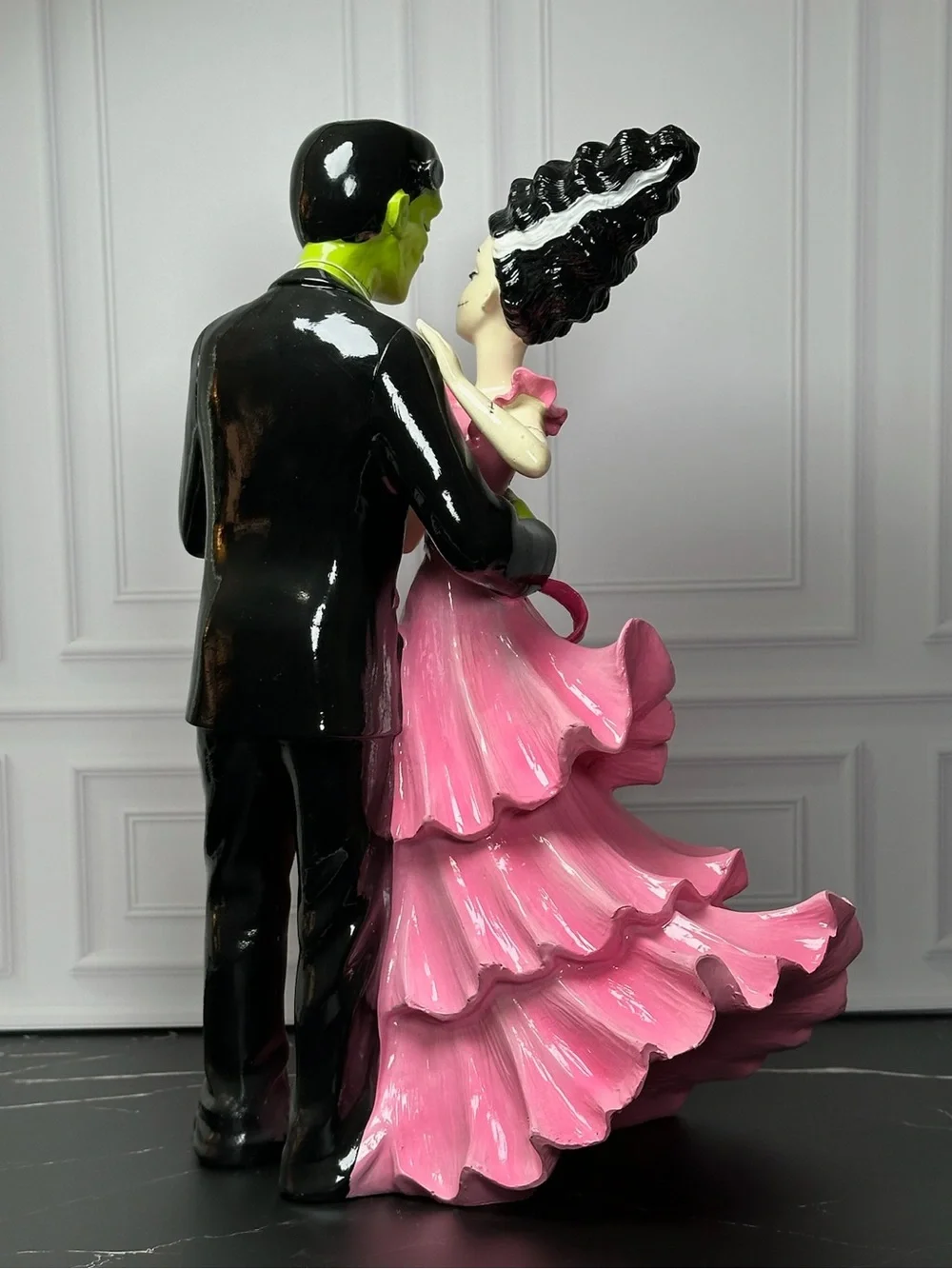 Goblin & Ghoul Dancing Frankenstein And Beautiful Bride